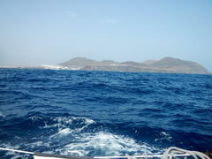 Blick zurück nach Gran Canaria