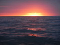 Abendstimmung unterwegs