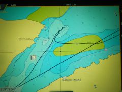 Laguna Karte falsche Tiefe