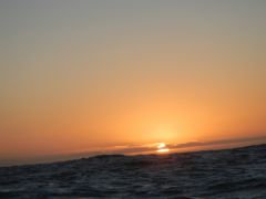 Sonnenaufgang nächster Morgen