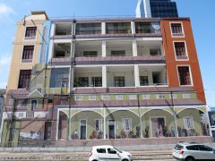 Antofagasta bemaltes Haus Casa Gibbs