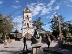 San Pedro Salar de Atacama Glockenturm Toconao