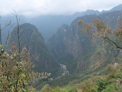 Aufstieg zu den Ruinen von Machu Picchu