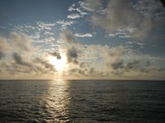 Sonnenaufgang am 2. 2.