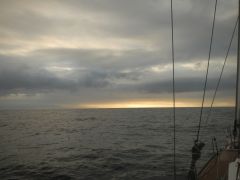 Sonnenuntergang am 4. 2.