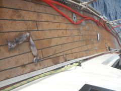 morgendlicher Friedhof an Deck 15. 2.