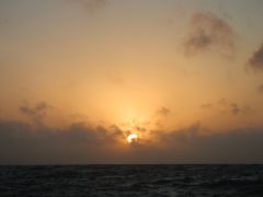 Sonnenaufgang am 19. 2.