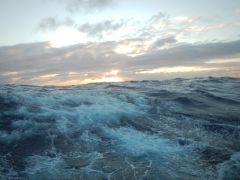 Sonnenuntergang am 6. 3.