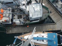 Kodiak Blick vom Mast