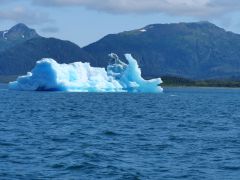 grosse Eisscholle Columbia Bay