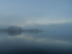 Ketchikan der Nebel lichtet sich