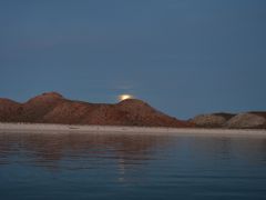 Mondaufgang Isla San Francisco