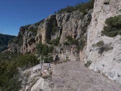 Strasse nach Aguas termales de Recowata