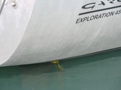 Überreste Fischernetz