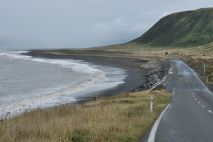 Abgebrochene Strasse