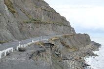 Abgebrochene Strasse