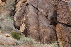 Parowan Gap Petroglyphen